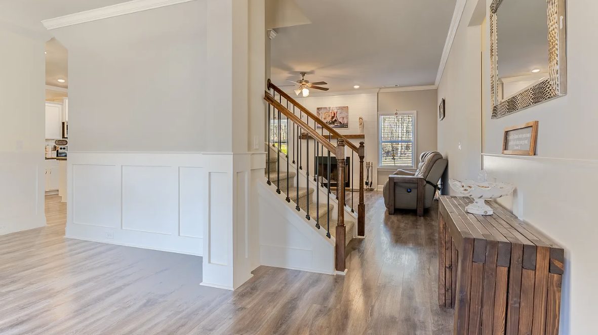 Foyer and staircase